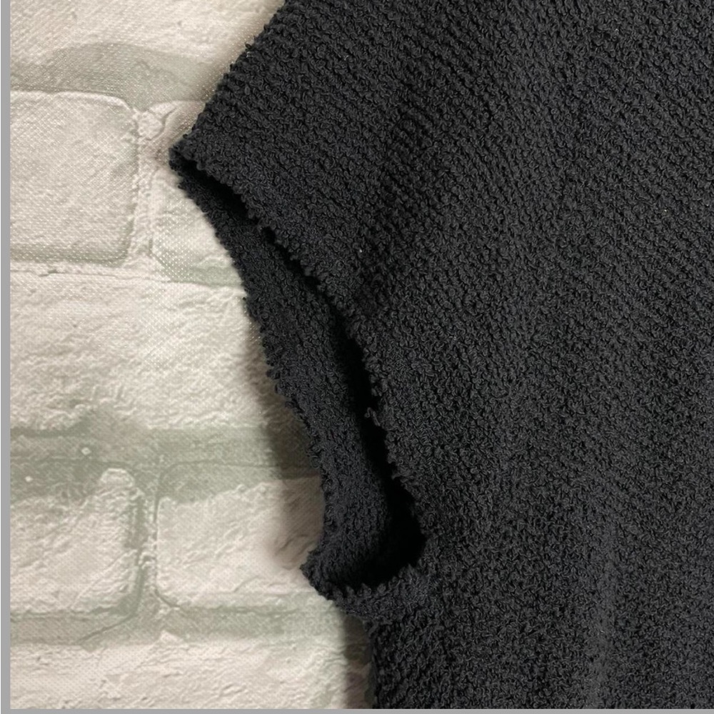 RESERVED ๐ค FREE PEOPLE cap sleeve oversized v neck sweater small ๐ค - Picture 5 of 7